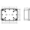 Industrial Box Polycarbonate IP66 192X164X87mm